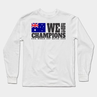 Fifa World Cup Qatar 2022 Champions - Australia - Light Color Edition Long Sleeve T-Shirt